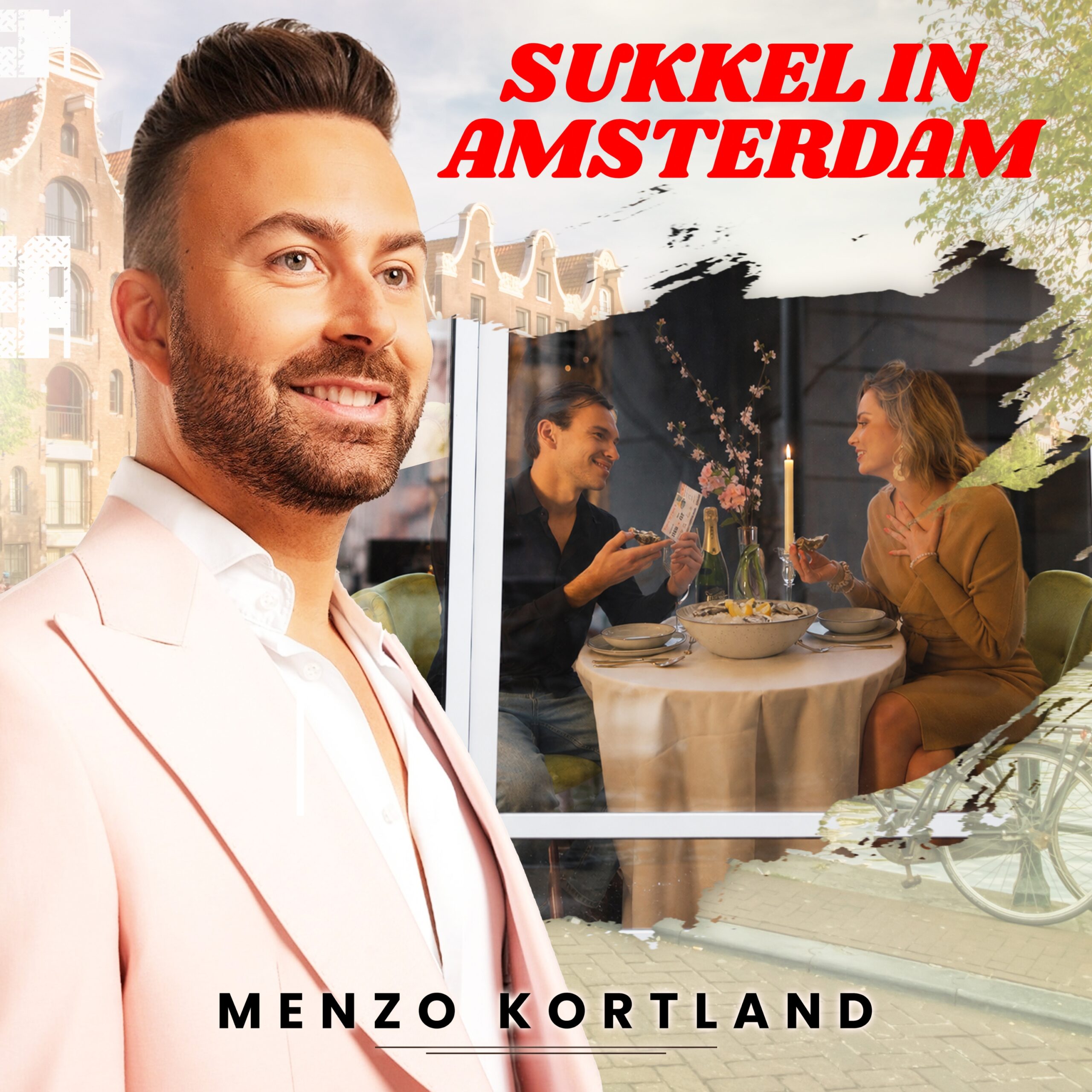 Artwork - Sukkel in Amsterdam - Menzo Kortland - (3000 x 3000 px)