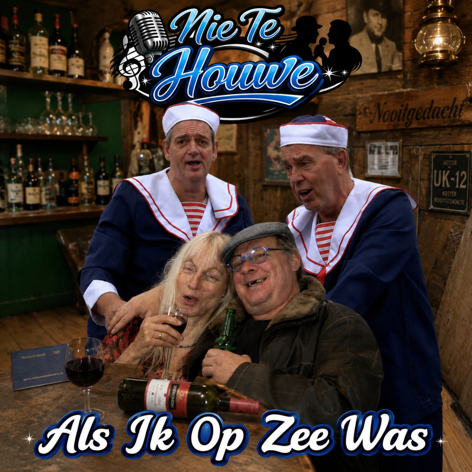 Hoesfoto Nie Te Houwe - Als Ik Op Zee Was