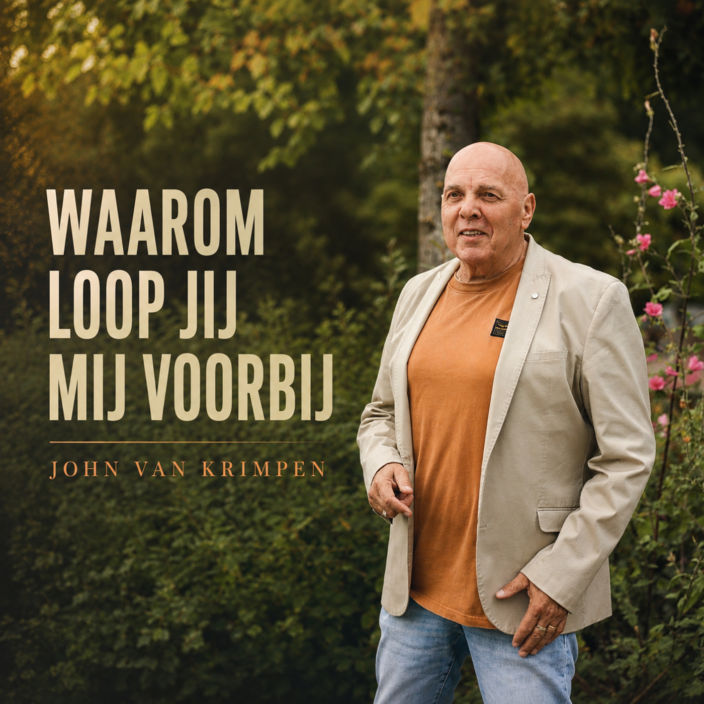 John van Krimpen - Waarom loop jij mij voorbij (FrontCover)