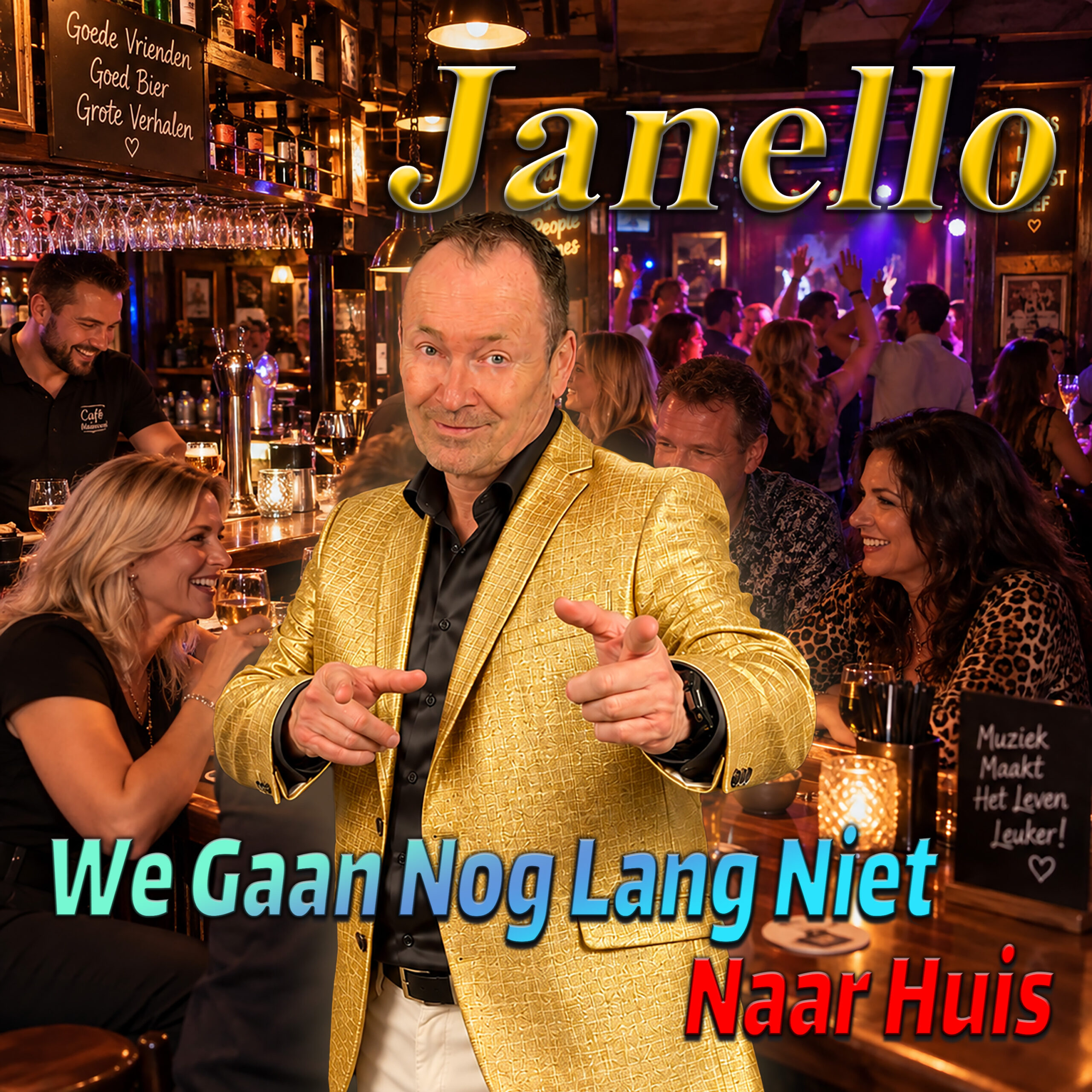 Hoesfoto - We gaan nog lang niet naar huis